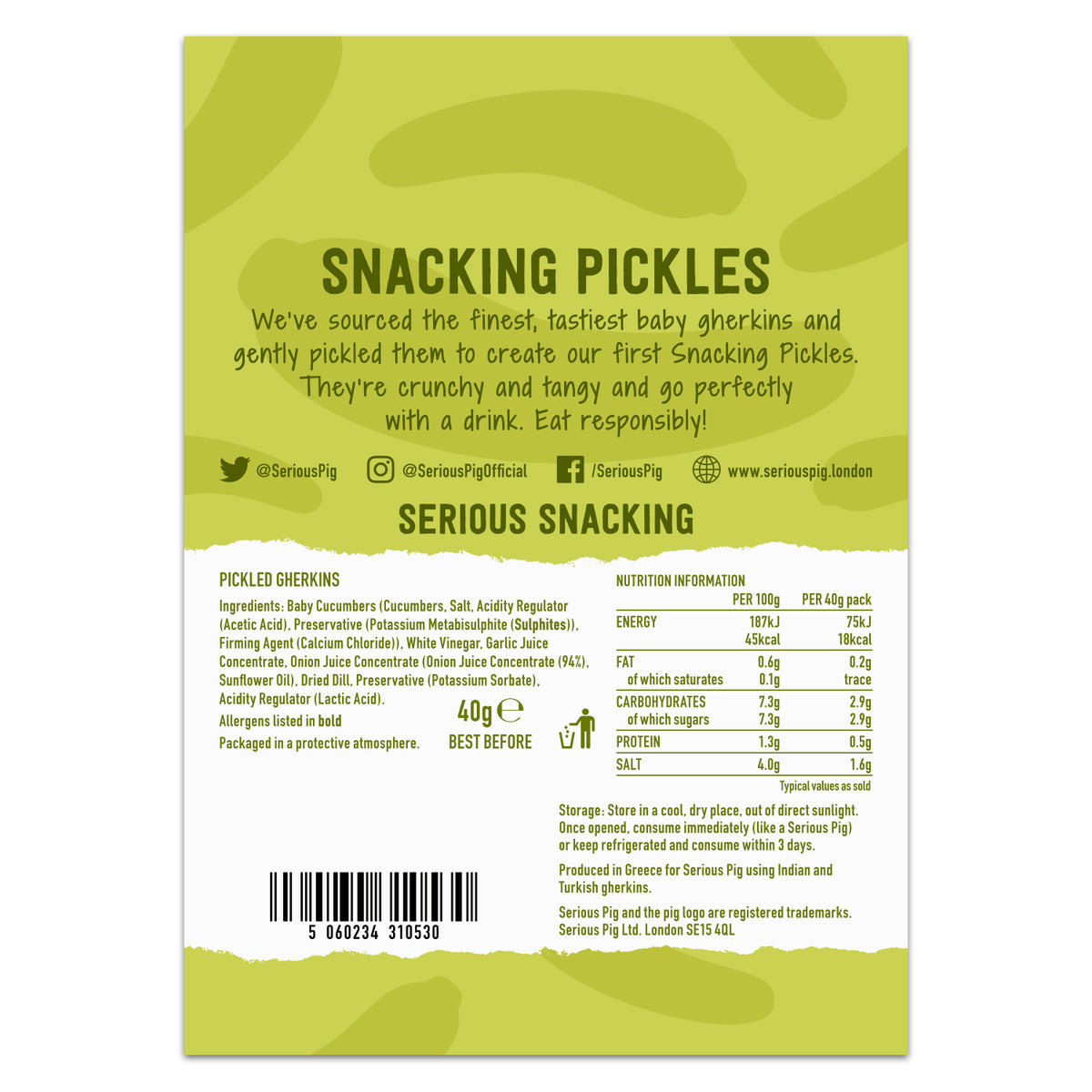 Garnish - Snacking Pickles